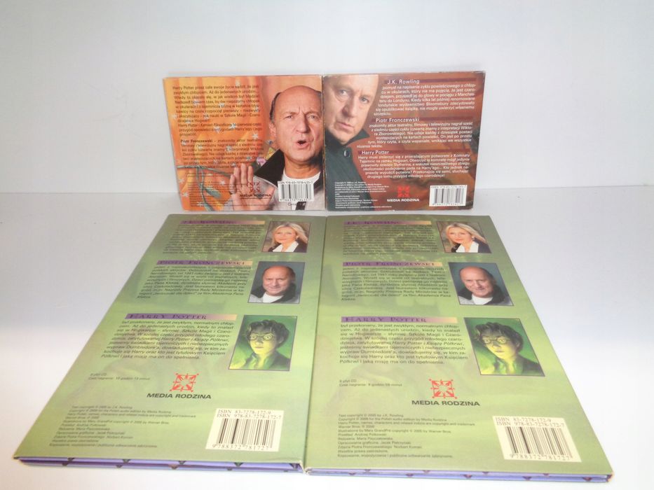 J.K. Rowling Harry Potter audiobooki x3: HP i kamień filozoficzny MP3,