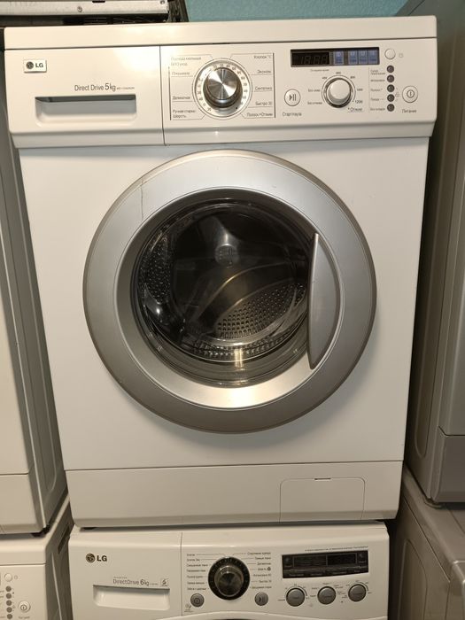 Пральна машина б/у  Lg  обслугована з гарантією wd12360ndk