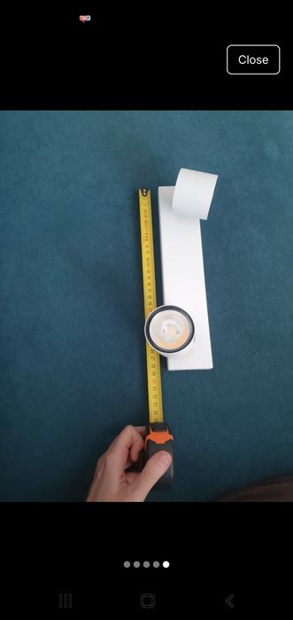 Lampa z 2 reflektorami