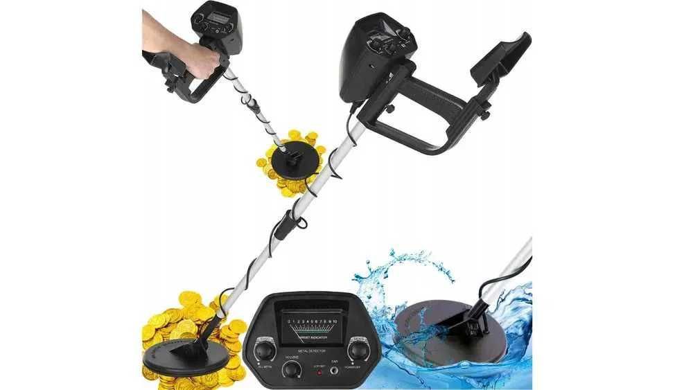 PROFESJONALNY WYKRYWACZ METALU detektor metali złota srebra wododporny