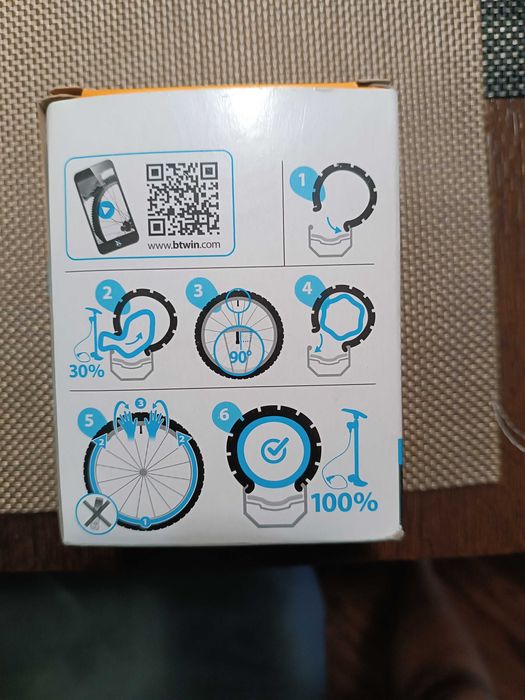 Dentka do roweru rozmiar 28"