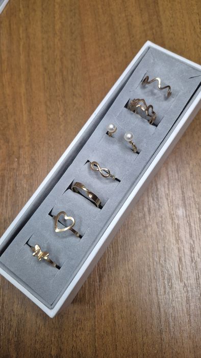 Набір каблучок біжутерія