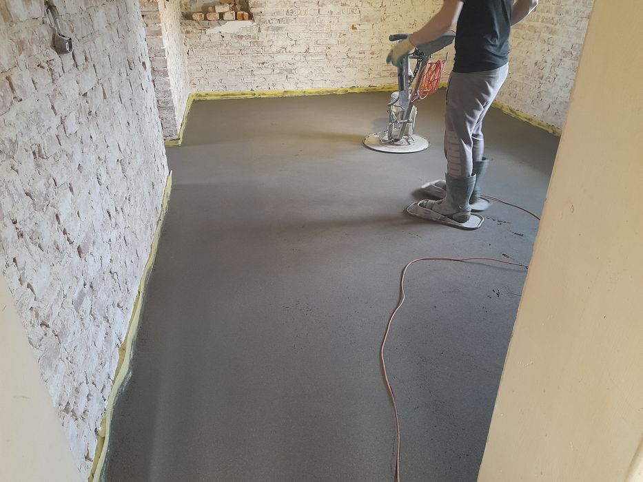 Wylewki maszynowe, posadzki, styrobeton