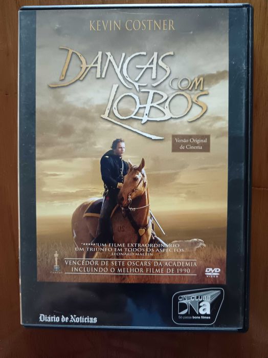 filme dvd original - danças com lobos