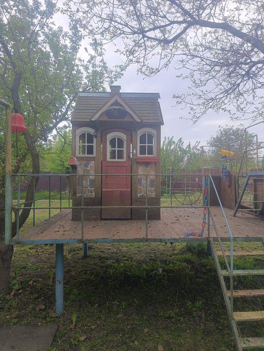 Дитячий майданчик (дерево), дитячий ігровий будиночок для вулиці
