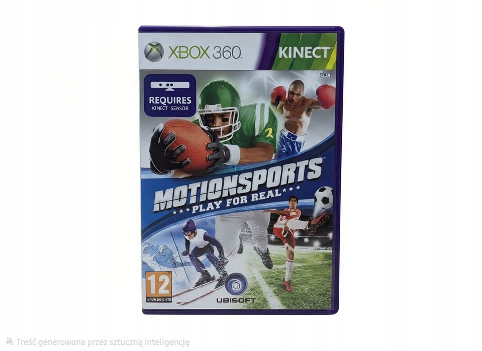 Motionsports xbox 360 gra ruchowa do konsoli xbox 360