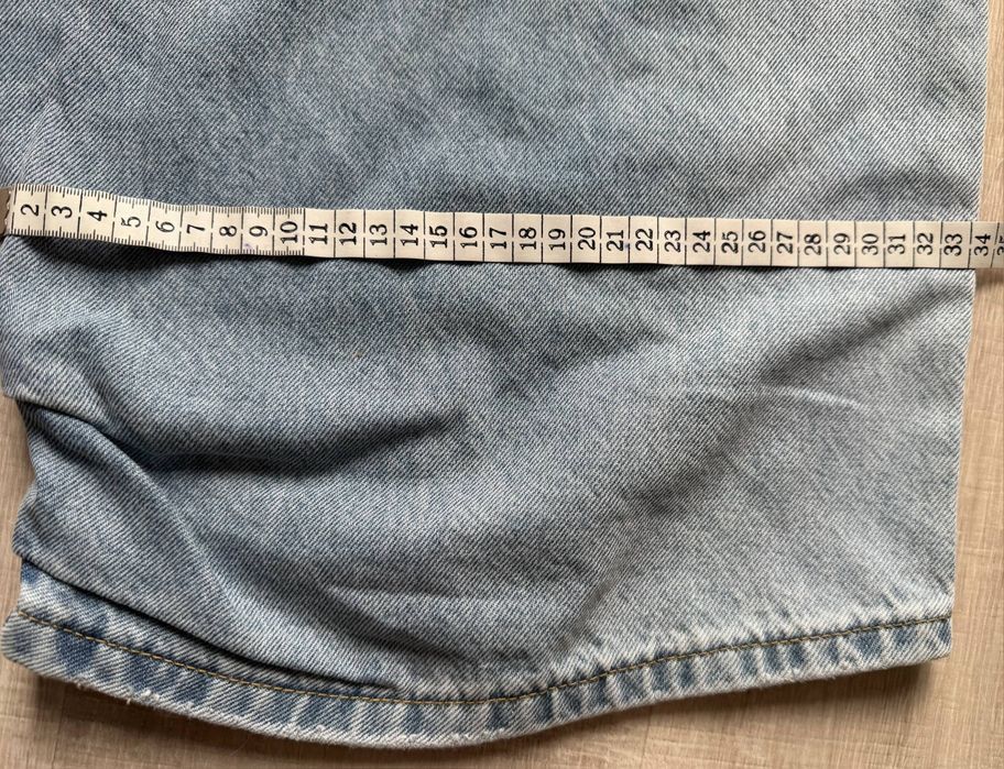Джинси широкі жіночі голубі розмір L | wide leg оверсайз