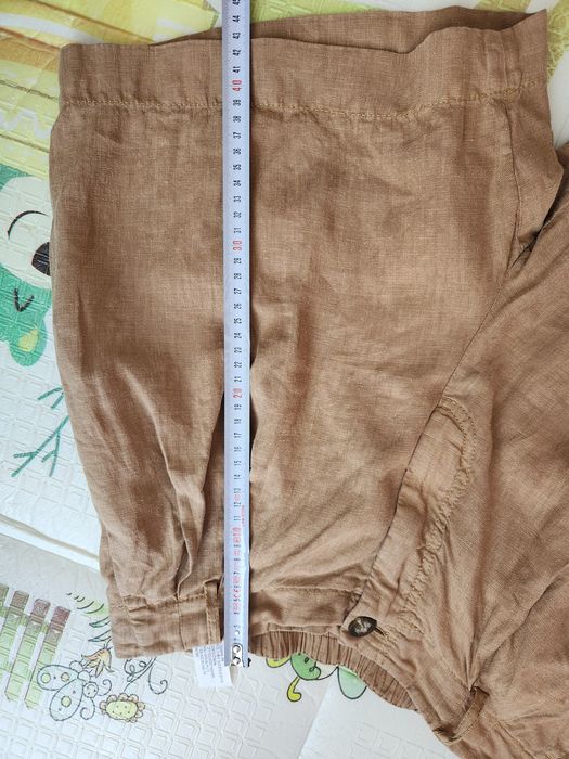 Лляні шорти Massimo Dutti