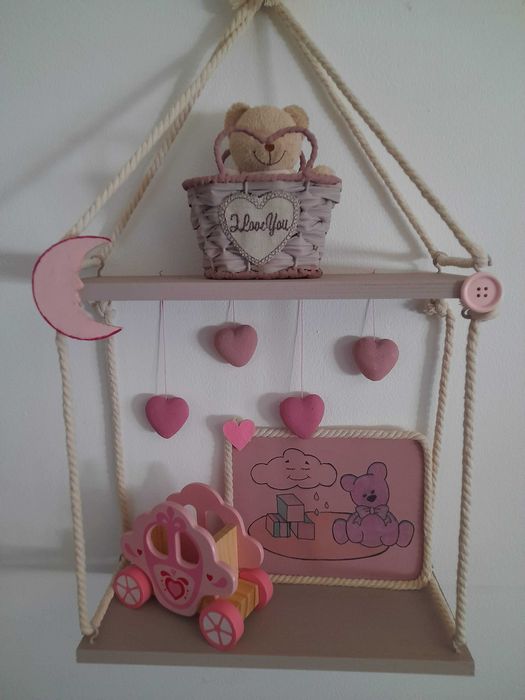 Peças unicas de artesanato e decoração infantil feitas à mão e personalizado.