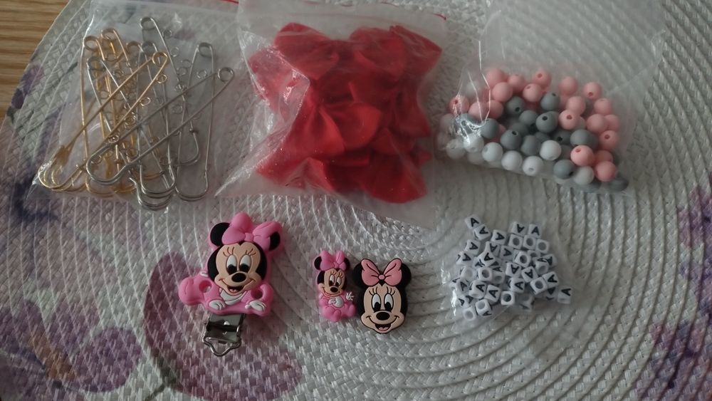 Koraliki silikonowe mix