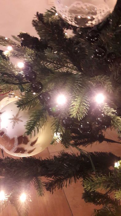 Czarny łańcuch choinka Glamour Industrialny Loft Nowoczesny Nowy