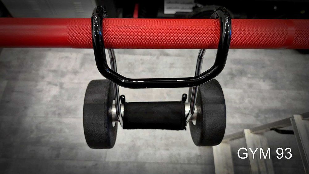 Uchwyty do hantli na gryf jak podajnik hantli