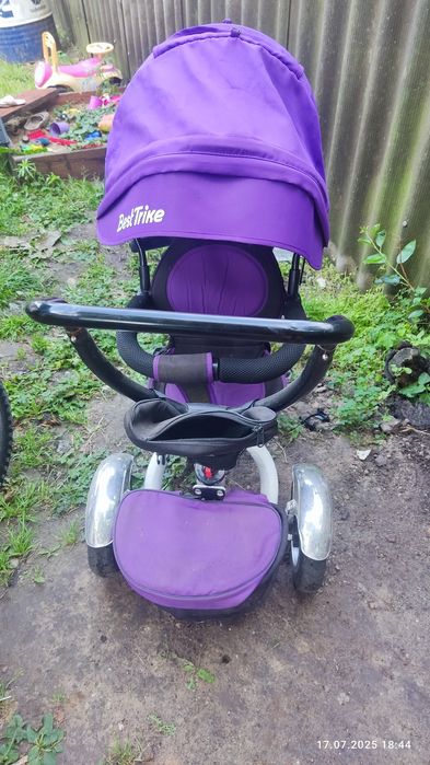 Велосипед з батьківською ручкою