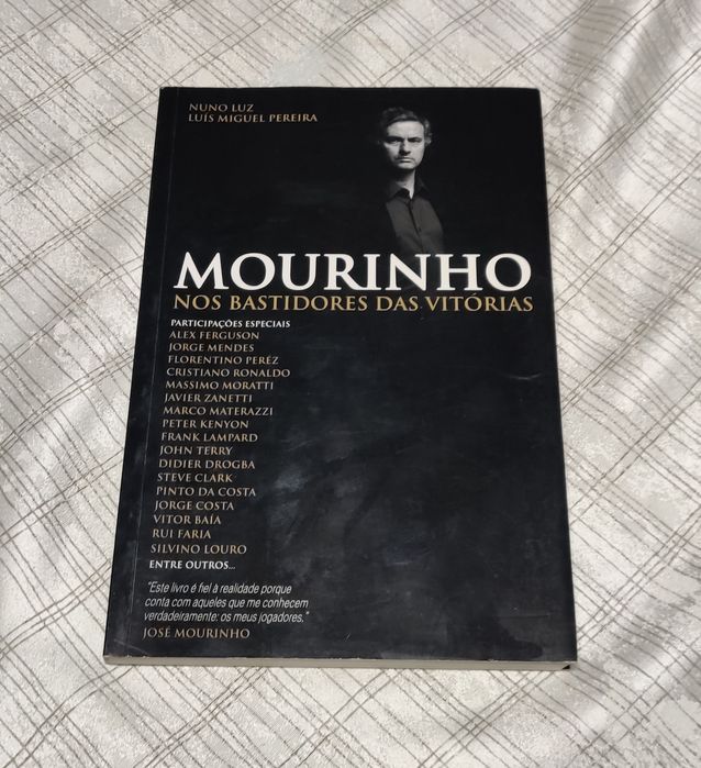 Livro Mourinho nos bastidores das vitórias
