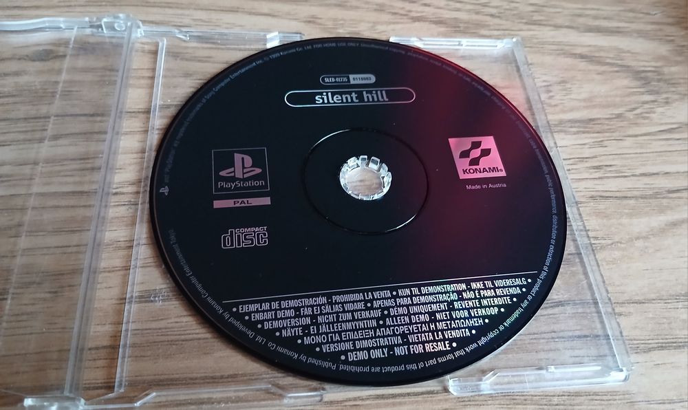 Silent Hill Psx Ps2 ps3 PlayStation demówka Ang Unikat