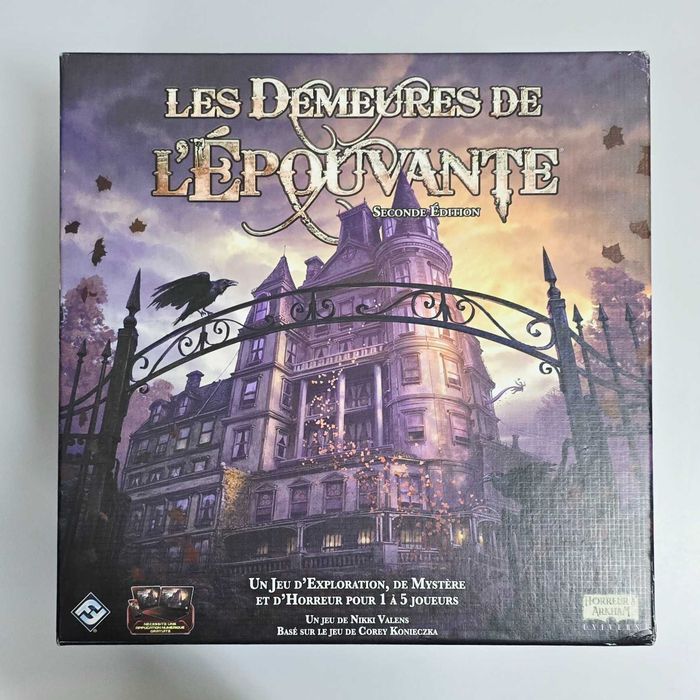 Fantasy Flight Games Homes Of Terror – Druga Edycja Wersja Francuska