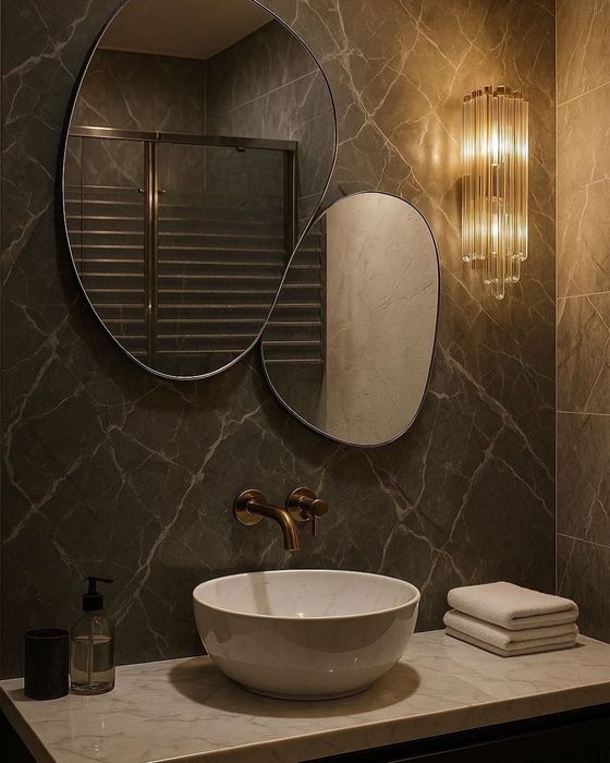 Lustra na wymiar z montażem | Lustra do pomieszczeń | Cały Śląsk