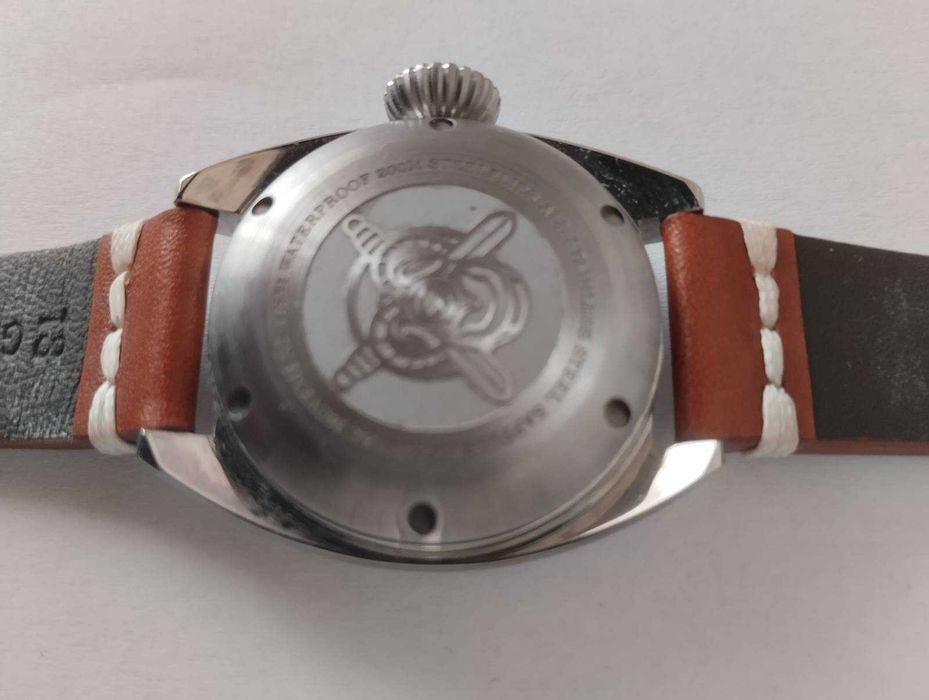 Стильний дайверський годинник STEELDIVE 200 м новий