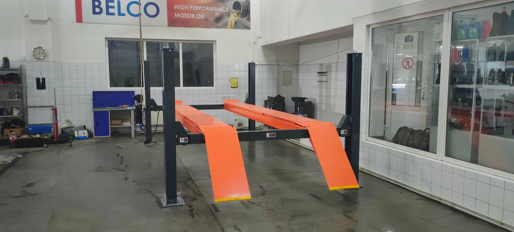 четырехстоичный подйомник для СТО. Акция!!