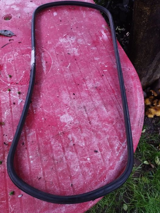 Para brisas citroen dyane, borracha oculo traseiro e vidros