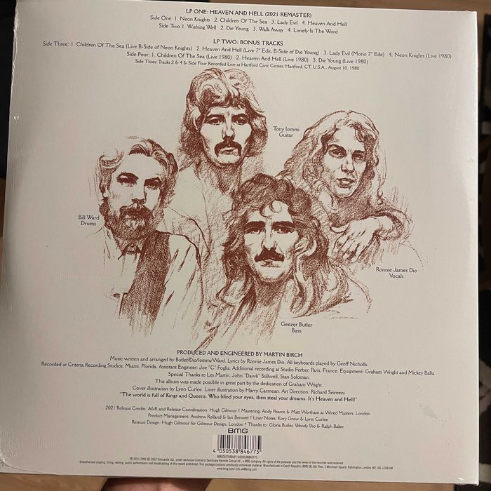 2LP Black Sabbath - Heaven And Hell