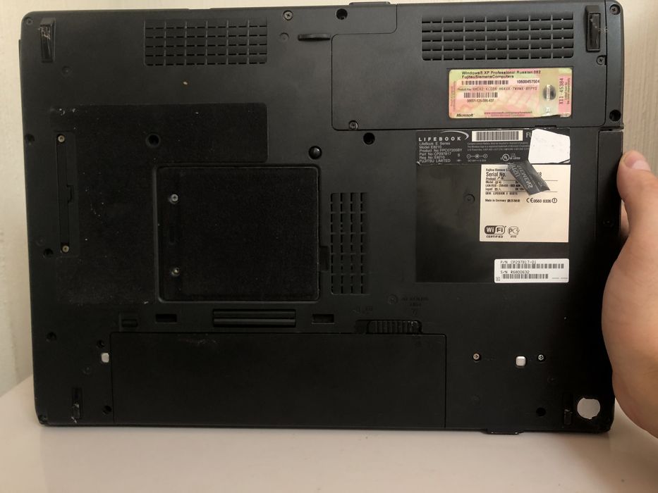 Ноутбук fujitsu siements