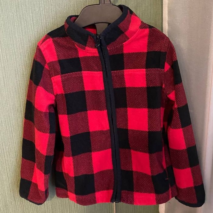 Тепла кофта, сорочка в клітинку на хлопчика 2-3роки.