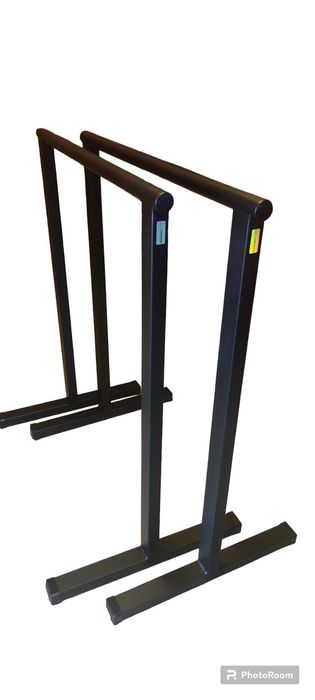 Bardzo wysokie poręcze 120cm, stacjonarne do ćwiczeń, dipów, 2szt.