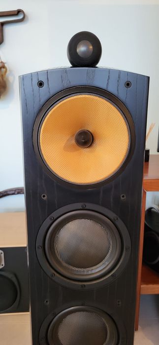Colunas de Alta Fidelidade Bowers & Wilkins Nautilus 804 Pretas