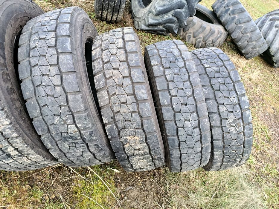 Opony 215/75R17.5 Napęd Przód Laweta Firestone Conti Bridgestone 90%