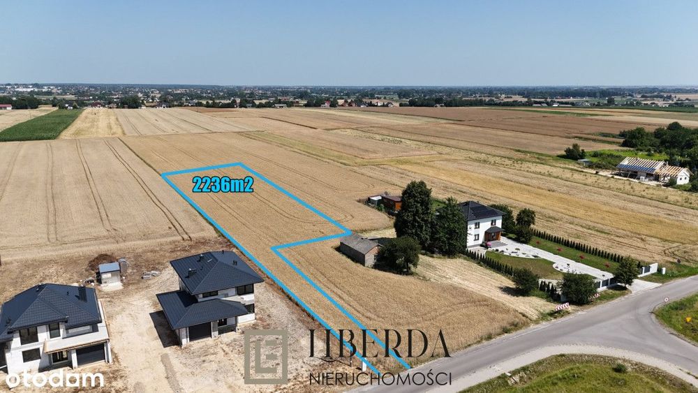 Działka budowlana Wierzchowiska Drugie - 2236 m2