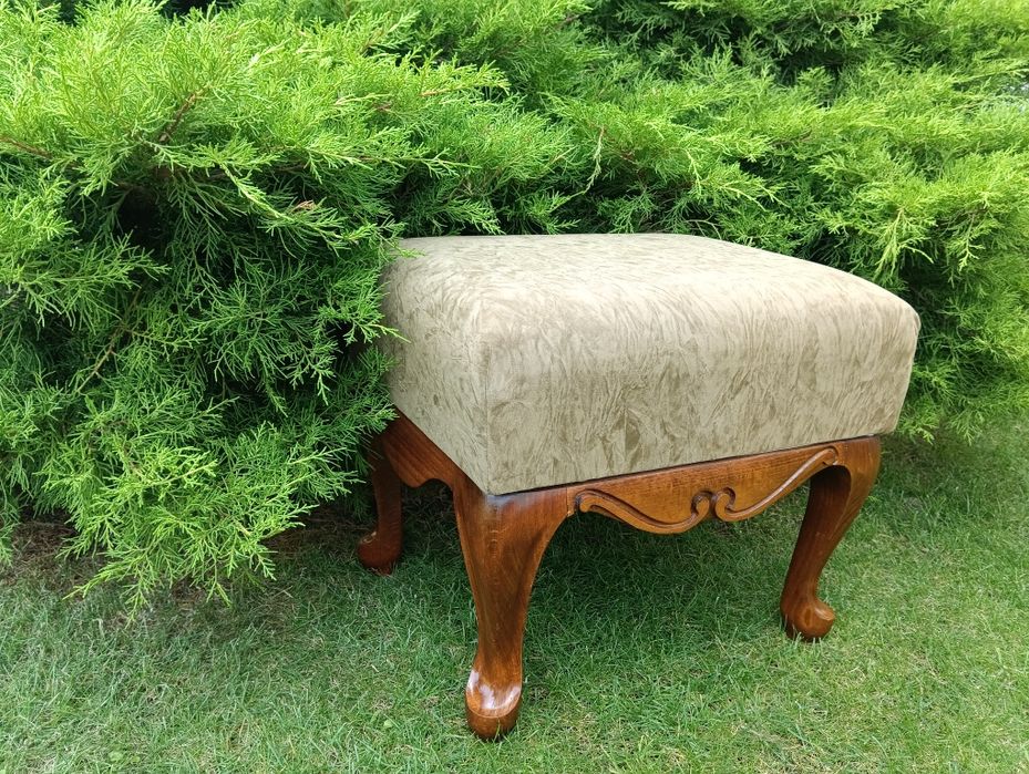 новый пуфик , натуральное дерево ручная работа