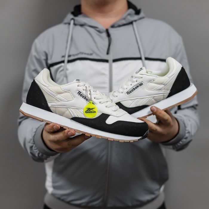 Кросівки Reebok Classic White/Black premium