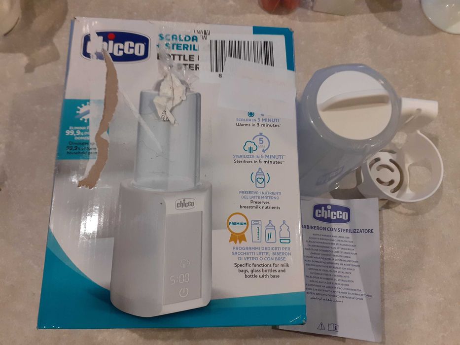 Podgrzewacz ze sterylizatorem do butelek Chicco