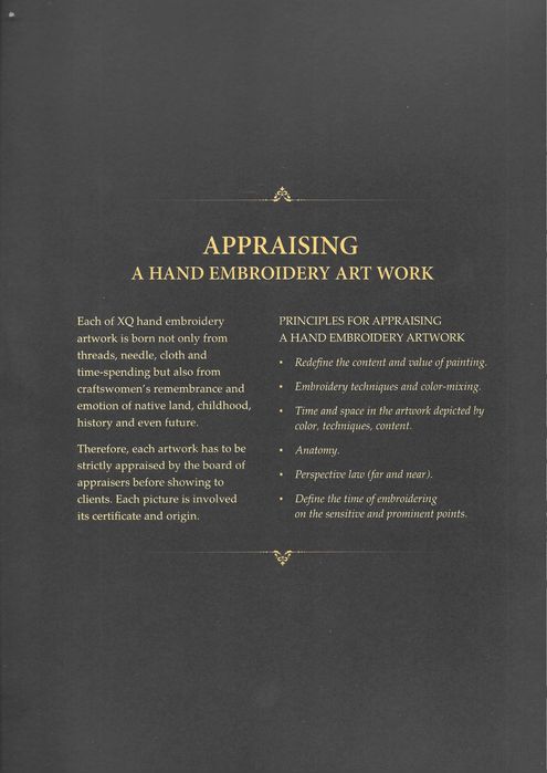 Quadro Vietnam Bordado a Seda