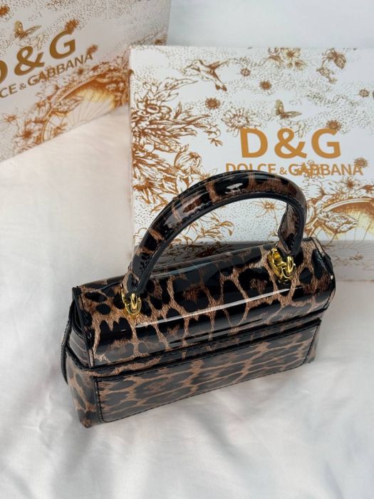 Torebka Dolce&Gabbana leopard patent