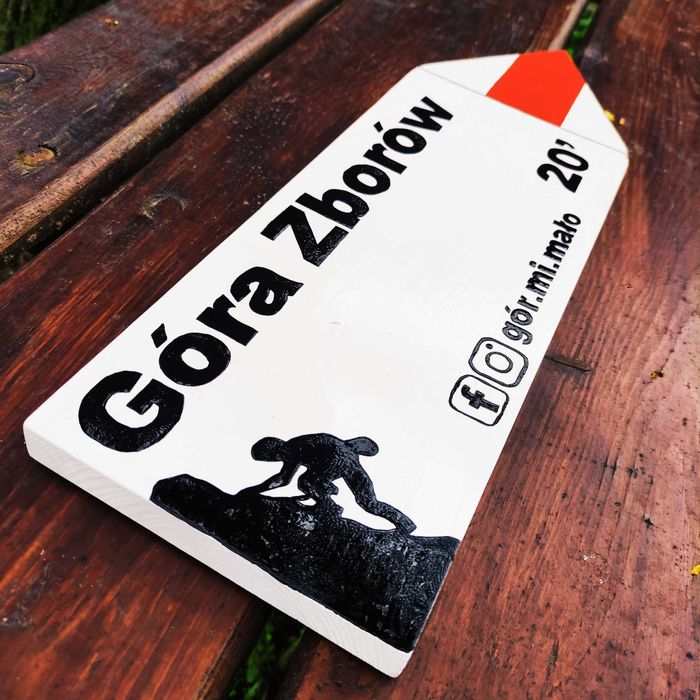 Drogowskazy górskie/ tabliczka