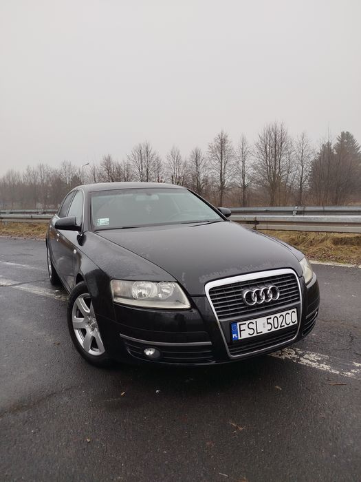 Audi A6 C6 2.0Tdi Sedan Czarny Nawigacja MMI  bez dpf