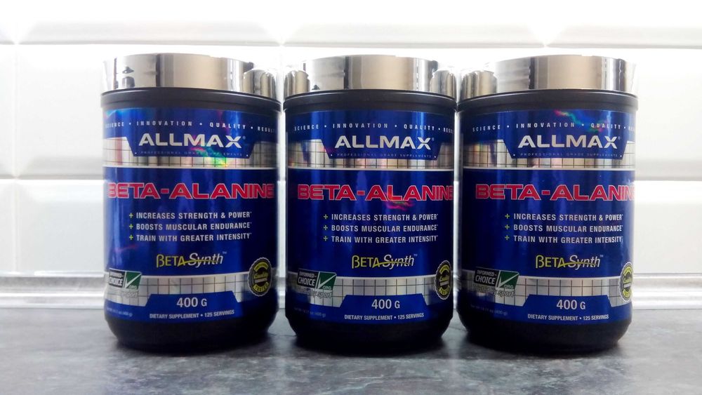 Allmax Nutrition, Beta-Alanine (400г), бета-аланин, бета-аланін