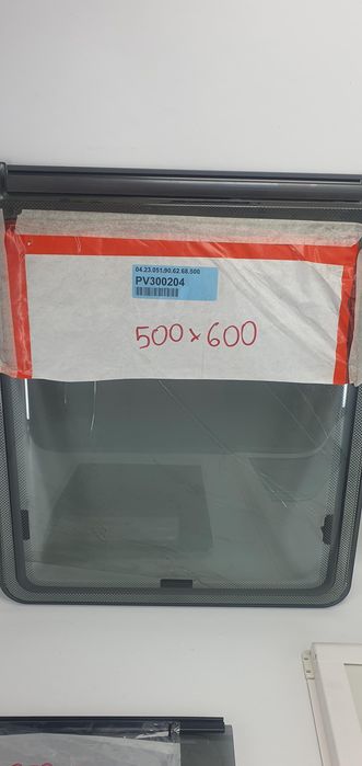 Szyba polyplastic okno kamper dometic toaleta przyczepa  ducato iii s7