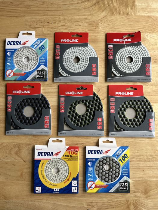 Dyski polerskie diamentowe 125