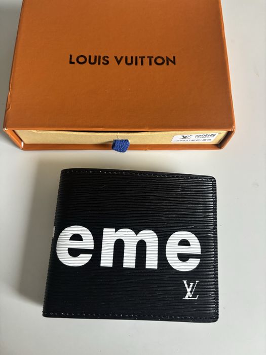 Portfel Supreme x Louis Vuitton czarny