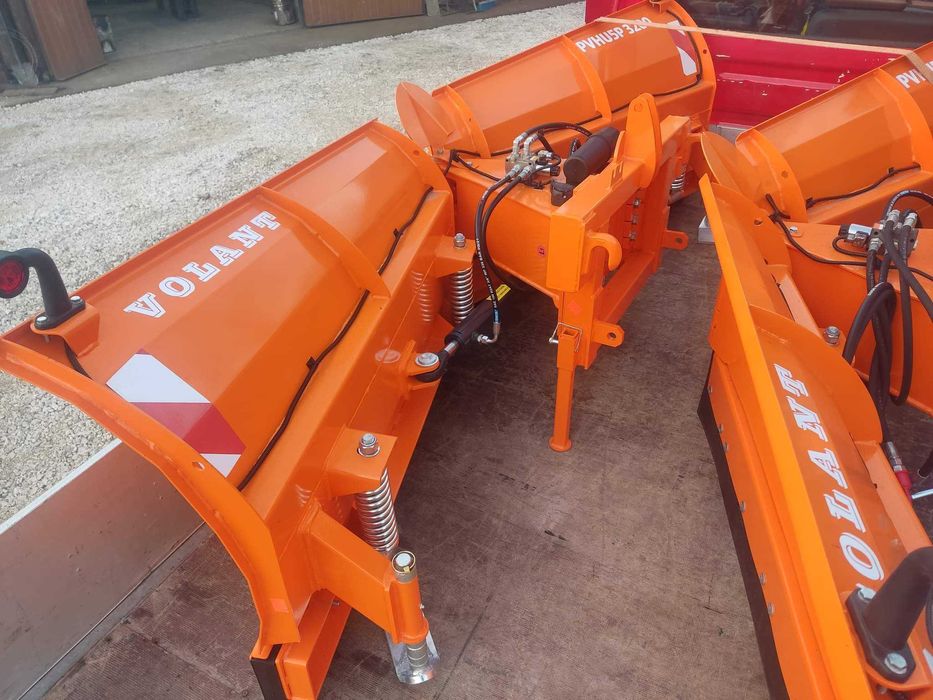 Pług do śniegu nowy śnieżny Volant 2,5/3,2m solidny gwarancja Dostawa