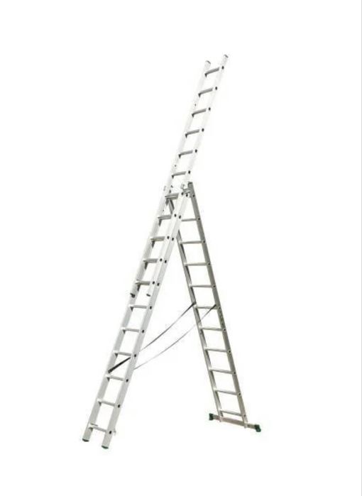 Лестница стремянка трехсекционная универсальная Nowa EL3180w