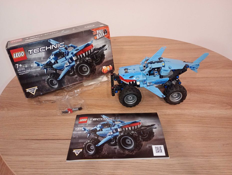 Klocki LEGO Technic Monster Jam Megalodon 42134 - KOMPLET IDEALNE