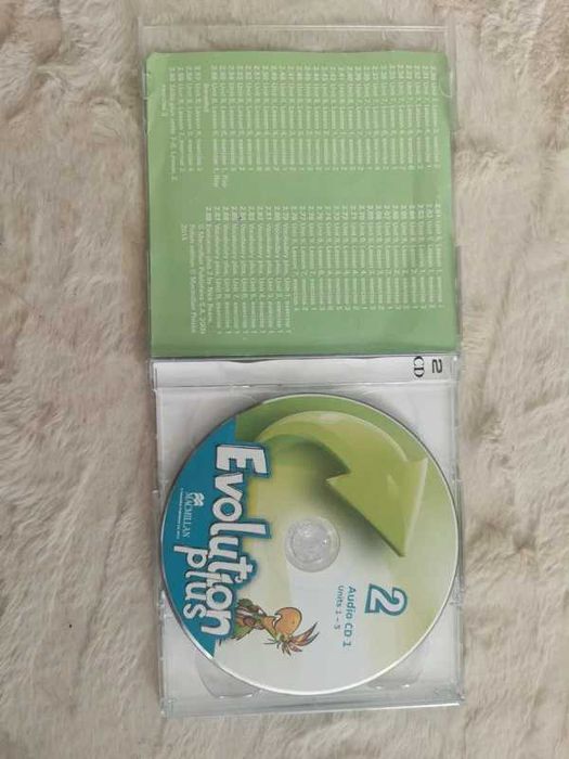 Płyty audio cds do podręcznika Evolution plus 2