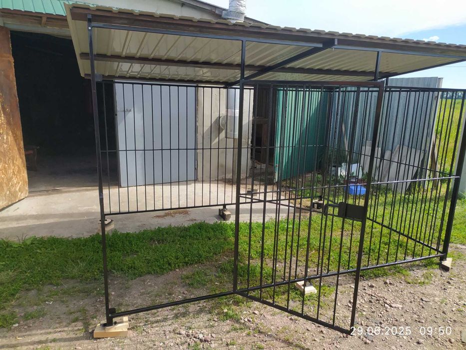 Бюджетний вольєр для собак (металевий)