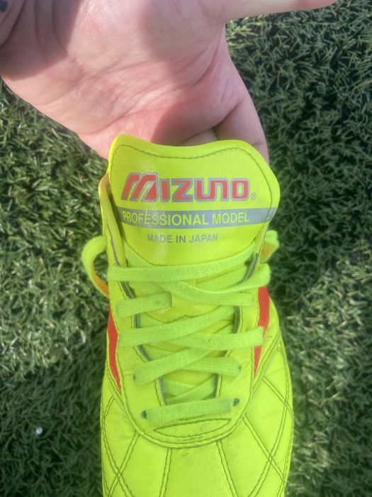 Бутсы Mizuno Morelia II Japan FG - Лаймовий