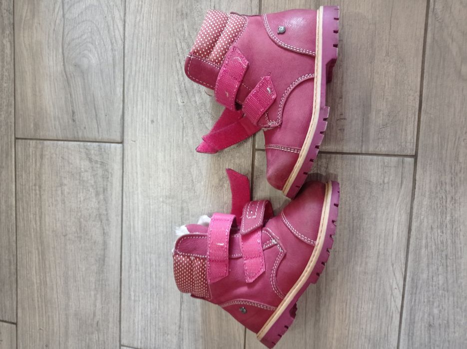 Дитячі, зимові черевички, чоботи для дівчинки, Lasocki, 24 р.