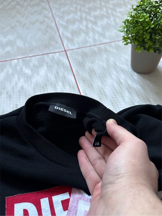 Diesel Big Logo Sweatshirt світшот оригінал свитшот оригинал жіночий